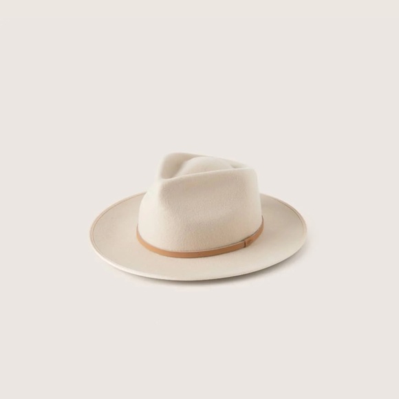 Will + Bear Calloway CreamWhite Felt Sun Hat